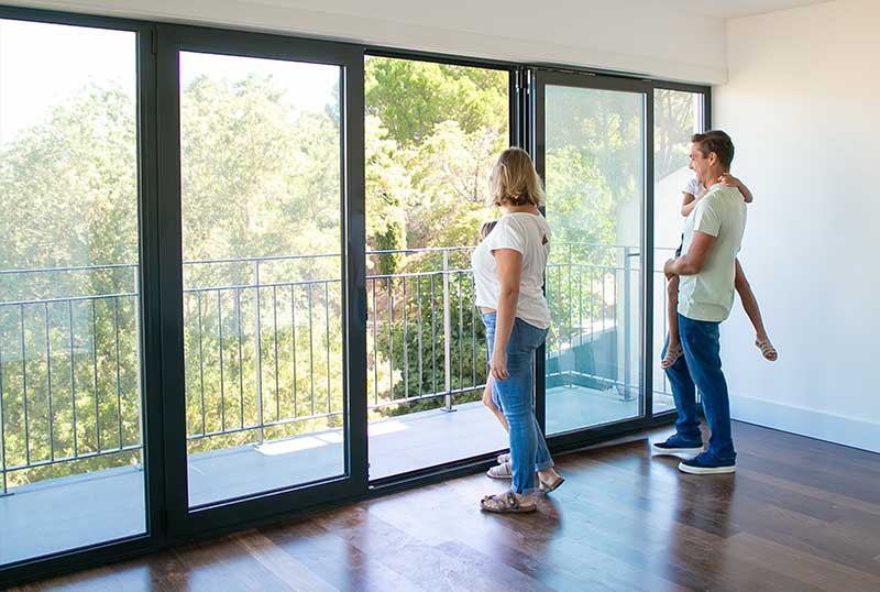 imagem de portas e janelas blindex